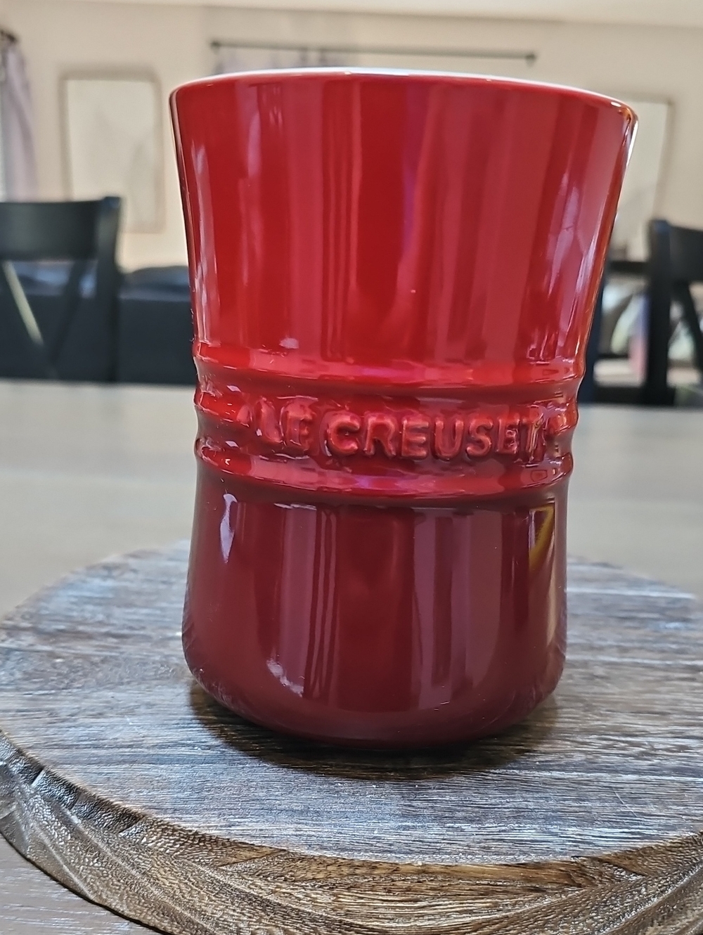 Le Creuset Ombre Red Ceramic Utensil Holder